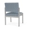 Lesro Lenox Armless Guest Chair, 22.5 in W 24.5 in L 32 in H LS1102 - alternate 2